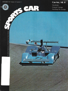 SPORTS CAR 1977 SEPT - CAN-AM, MK II, JOHN MCCLURE, ROAD ATLANTA